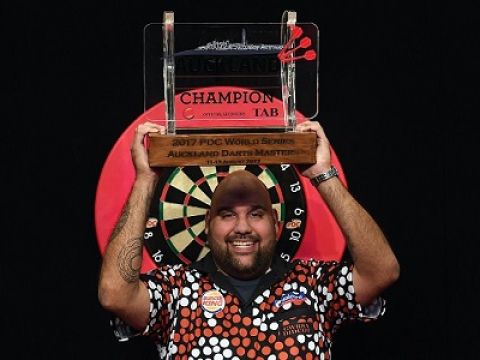 Kyle Anderson - Auckland Darts Masters, presented by TAB & Burger King (Photosport, PDC)