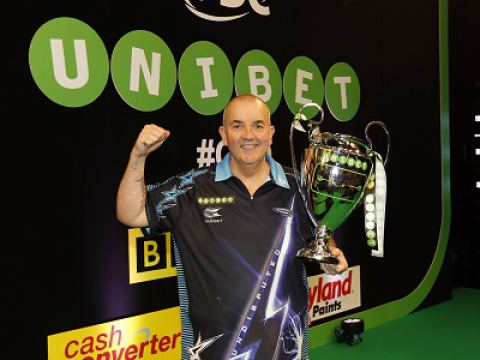 Phil Taylor - Unibet Champions League of Darts (Lawrence Lustig, PDC)