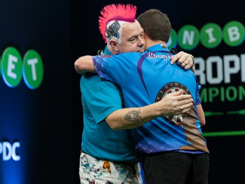 Peter Wright & Jonny Clayton - Unibet European Championship (Kelly Deckers)