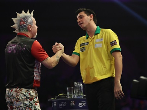 Peter Wright & Diogo Portela (Lawrence Lustig, PDC)