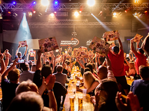European Darts Matchplay crowd (PDC)