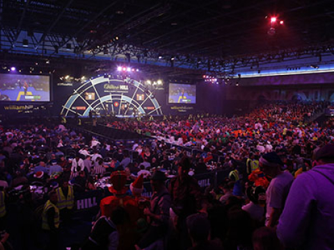 World Darts Championship crowd (Lawrence Lustig, PDC)