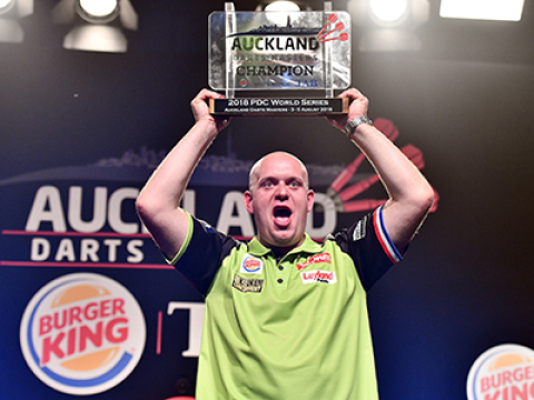 Michael van Gerwen (Photosport NZ/PDC)