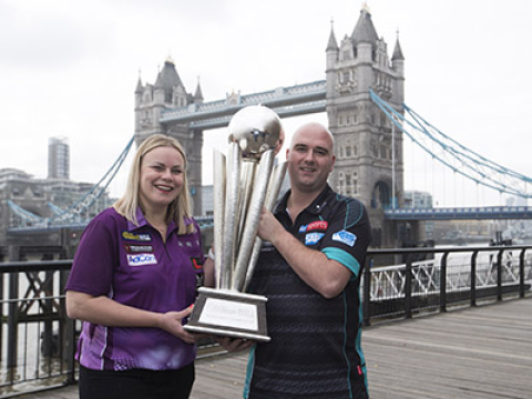 Anastasia Dobromyslova, Rob Cross (Lawrence Lustig, PDC)