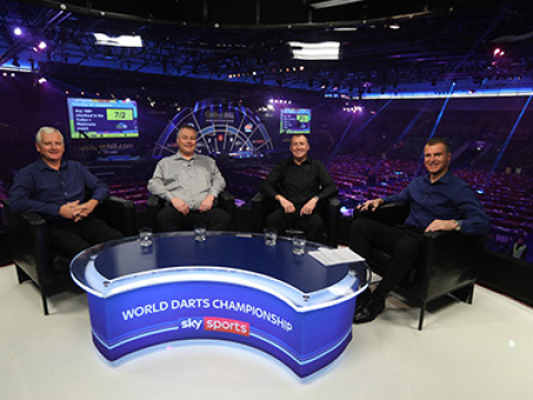 Sky Sports presenters (Lawrence Lustig, PDC)