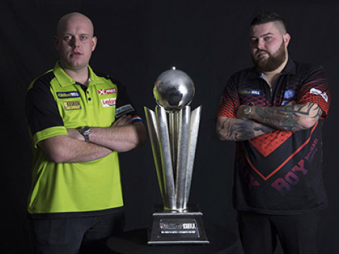 Michael van Gerwen, Michael Smith (Lawrence Lustig, PDC)