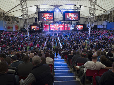 Butlin's Minehead Resort darts general view (PDC)