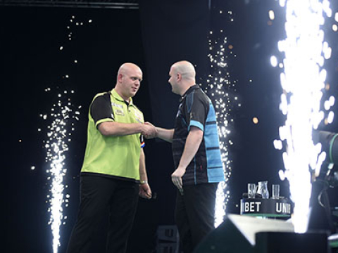 Michael van Gerwen, Rob Cross (PDC)