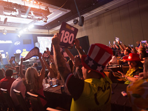 US Darts Masters crowd (PDC)