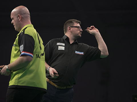 Michael van Gerwen, James Wade (Lawrence Lustig, PDC)