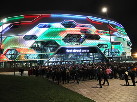 ​​First Direct Arena Leeds (Lawrence Lustig, PDC)