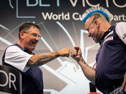 Gary Anderson, Peter Wright (Stefan Srassenberg)