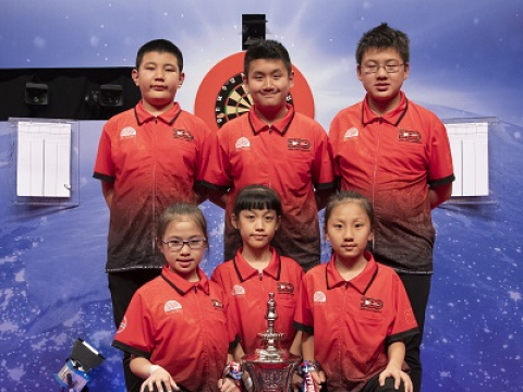 Junior Chinese Players at the Betfred World Matchplay (Lawrence Lustig, PDC)