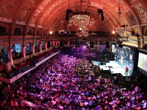 Winter Gardens - Betfred World Matchplay (Lawrence Lustig, PDC)