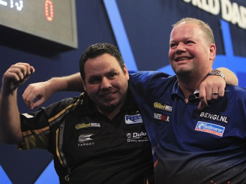 Adrian Lewis & Raymond van Barneveld (Lawrence Lustig, PDC)