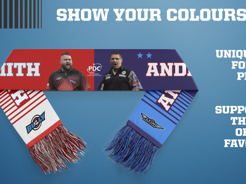 PDC Half & Half Scarves