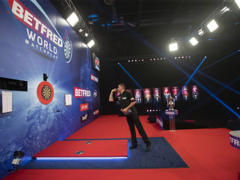 World Matchplay stage