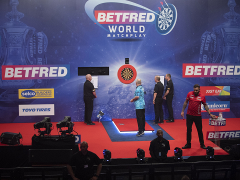 World Matchplay stage