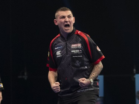 Nathan Aspinall - BoyleSports Grand Slam of Darts (Lawrence Lustig, PDC)