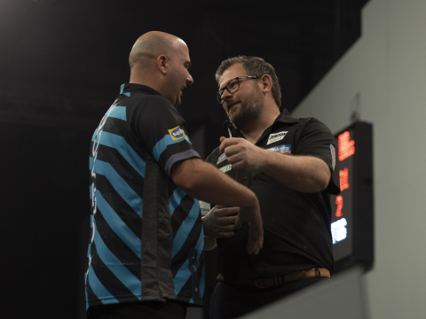 James Wade and Rob Cross 