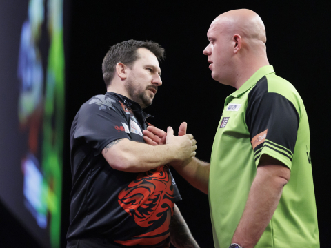 Jonny Clayton, Michael van Gerwen