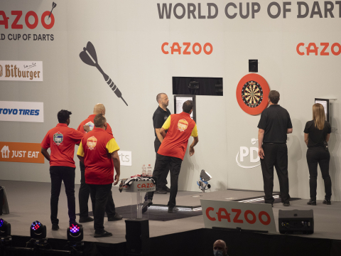 Spain v South Africa at the 2021 World Cup of Darts