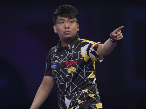 Xiaochen Zong was in superb form on Night Two of the PDC China Premier League