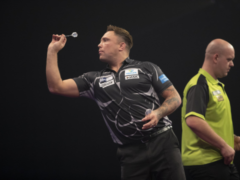 Gerwyn Price and Michael van Gerwen will lock horns in Sunday's final