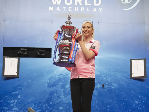 Sherrock lifts the inaugural Betfred Women's World Matchplay title