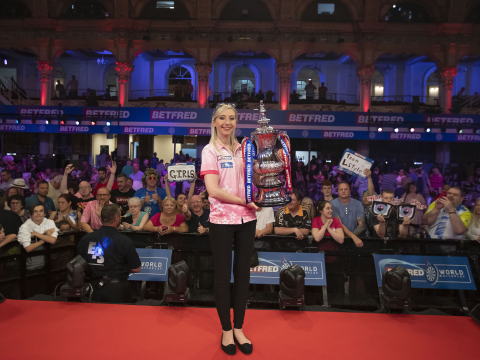 Sherrock lifts the inaugural Betfred Women's World Matchplay title