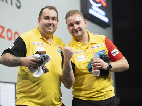 Kim Huybrechts & Dimitri Van den Bergh (PDC Europe)