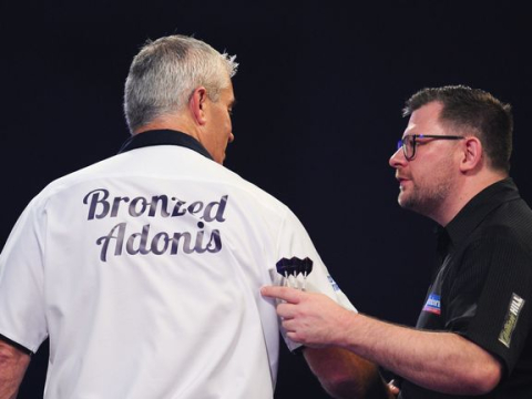 Steve Beaton & James Wade (Lawrence Lustig/PDC)