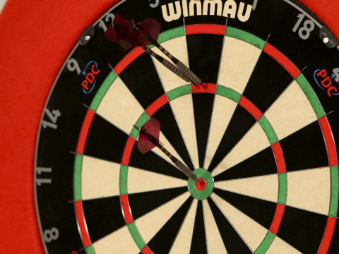 PDC dartboard (Kieran Cleeves/PDC)