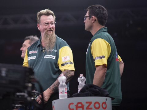 Simon Whitlock & Damon Heta (PDC Europe)