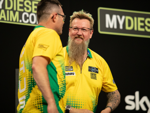 Team Australia (Jonas Hunold/PDC)