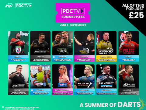 PDCTV Summer Pass