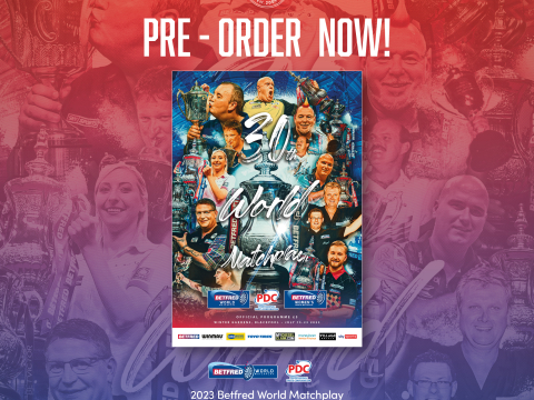 Betfred World Matchplay programme