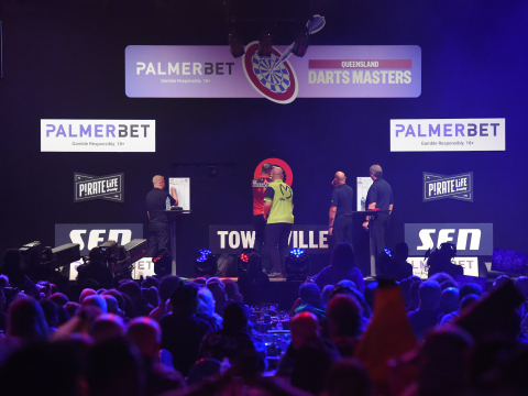 QLD Darts Masters general view