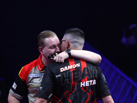 Dimitri Van den Bergh & Damon Heta (PDC)