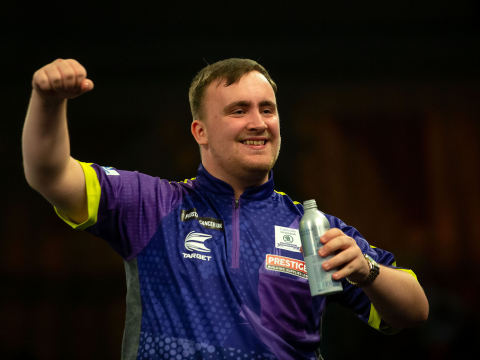 Luke Littler (Simon O'Connor/PDC)