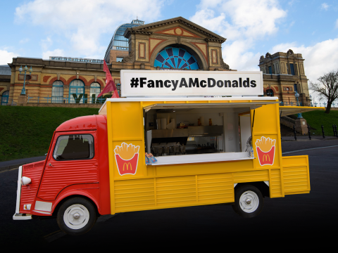 McDonalds Food Truck