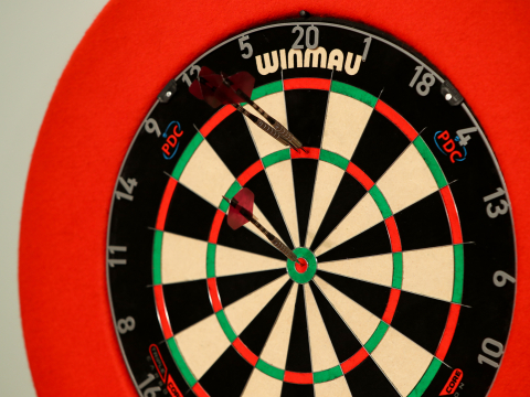 PDC dartboard