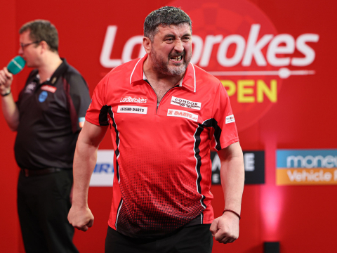 Mensur Suljovic (Kieran Cleeves/PDC)