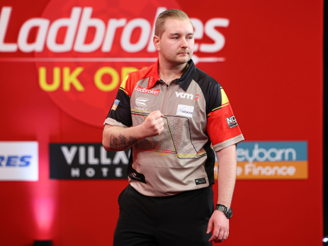 Dimitri Van den Bergh (Kieran Cleeves/PDC)