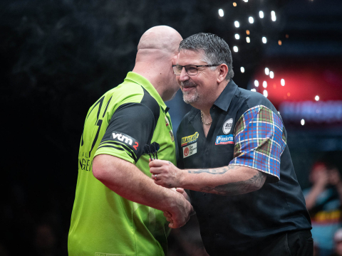 Anderson & Van Gerwen (Jonas Hunold/PDC Europe)