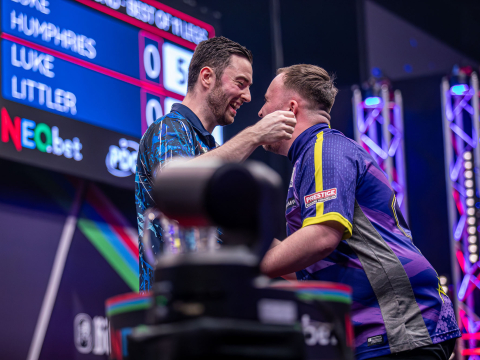 Humphries & Littler (Jonas Hunold/PDC Europe)