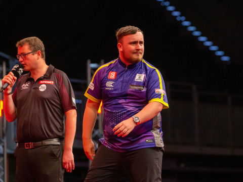 Luke Littler (Simon O'Connor/PDC)