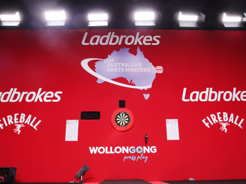 Australian Darts Masters stage
