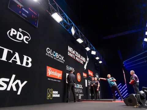 New Zealand Masters stage