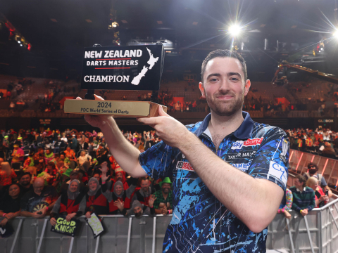 Luke Humphries (Stephen Parker/Photosport)